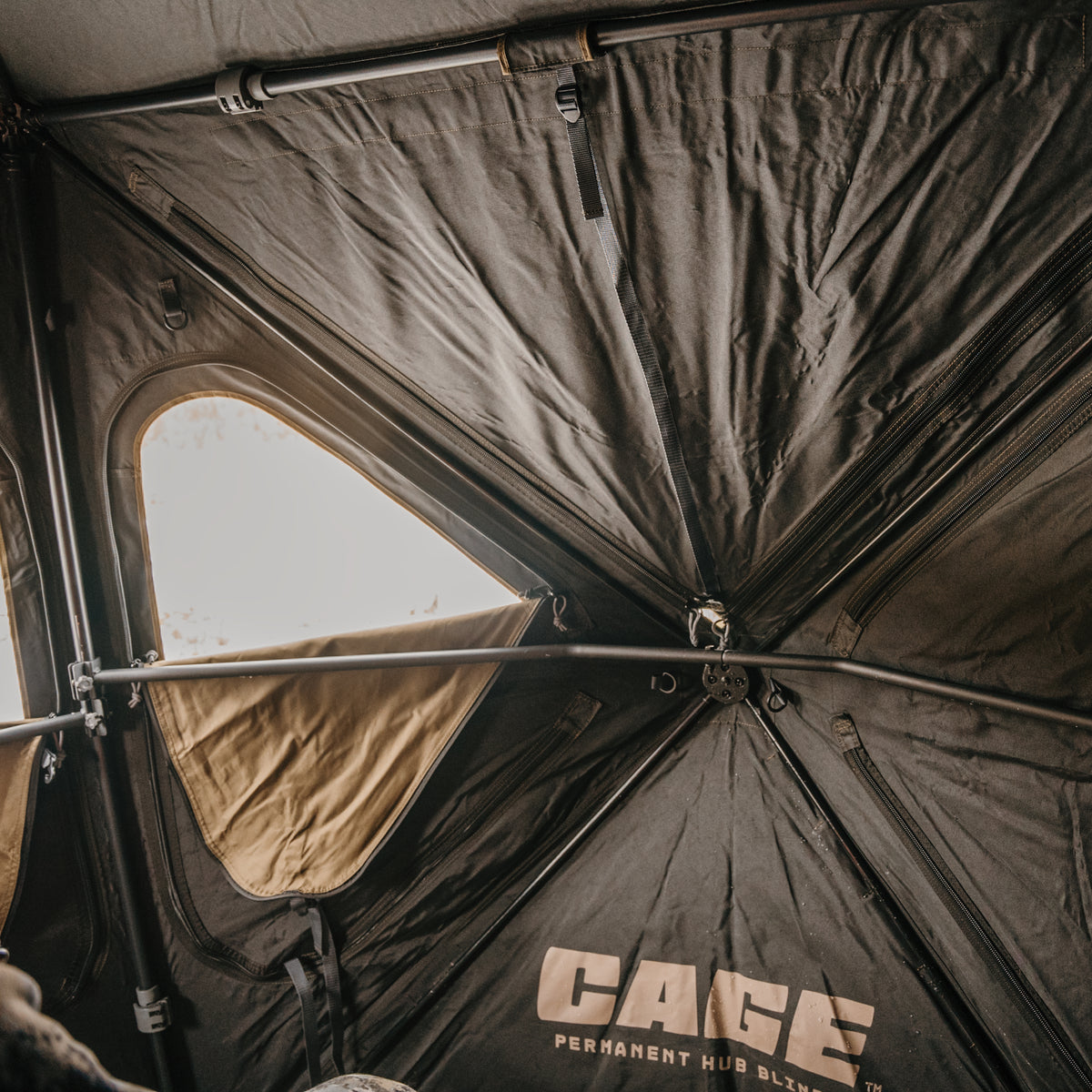 CAGE® Shooting Rail Kit, Fits CAGE R30 Permanent Hub Blind, Easy ...